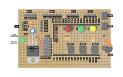 Stm32py daughter board schematic